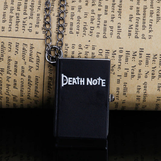 Death Note Steampunk Antique Clock for necklace chain Pocket Watch For Men and Women Best Gifts