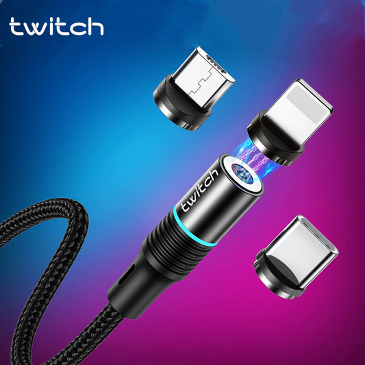 3M Magnetic Cable Micro USB Type C Fast Charging Type-C Magnet Charger Mobile Phone Cable USB C For Xiaomi iPhone 11 Xr Samsung