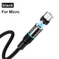 3M Magnetic Cable Micro USB Type C Fast Charging Type-C Magnet Charger Mobile Phone Cable USB C For Xiaomi iPhone 11 Xr Samsung