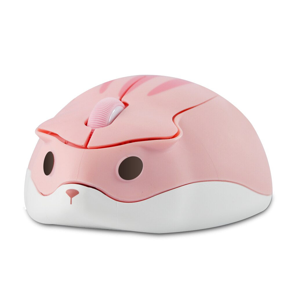 Cute Wireless Mouse Ergonomic Cartoon Hamster Mause USB Optical Gaming 3D Silent Mini Mice For PC Laptop Tablet Computer Office