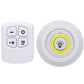 3W Super Bright Cob Under Cabinet Light LED Wireless Remote Control Dimmable Wardrobe Night Lamp Home Bedroom Kitchen Nightlight