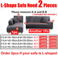 Waterproof Sofa Cover 1/2/3/4 Seater Sofa Cover for Living Room Elastic L Shaped Corner Sofa Cover Couch Cover for Sofa