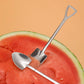 4/8PCS Shovel Spoons Stainless Steel TeaSpoons Creative Coffee Spoon For Ice cream Dessert Scoop Tableware Cutlery set