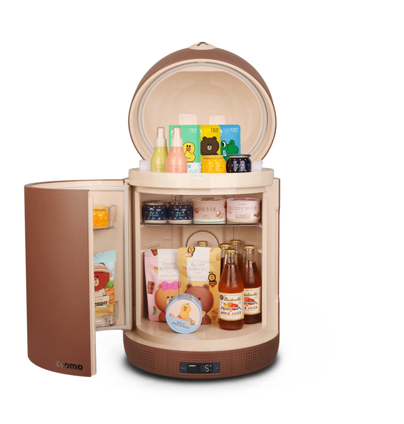 Kakao Friends Mini Fridge Refrigerator BROWN - Lite