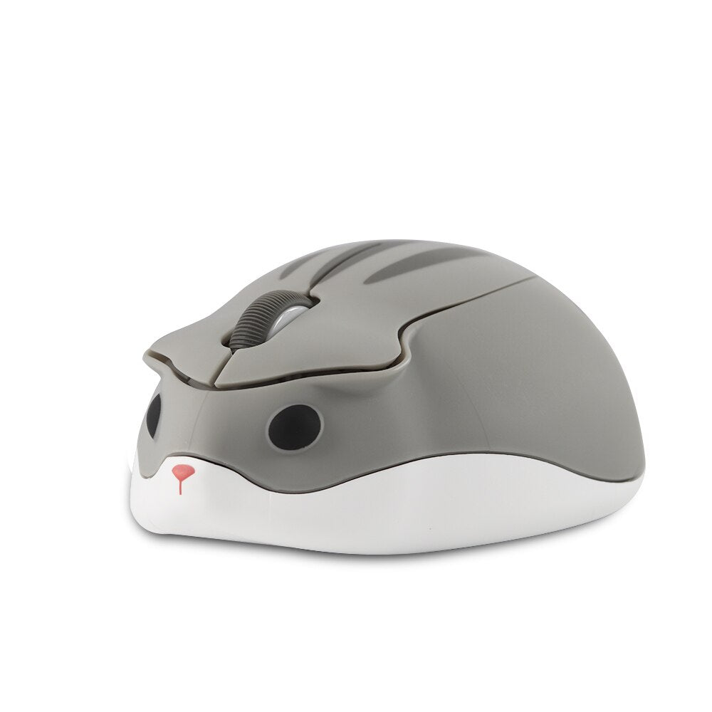 Cute Wireless Mouse Ergonomic Cartoon Hamster Mause USB Optical Gaming 3D Silent Mini Mice For PC Laptop Tablet Computer Office
