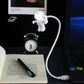 USB Night Light LED Astronaut Lamp Desk Lamp Flexible LED Nightlight 5V Reading Table Light Space Man Decoration Lamp For Laptop
