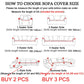 Waterproof Sofa Cover 1/2/3/4 Seater Sofa Cover for Living Room Elastic L Shaped Corner Sofa Cover Couch Cover for Sofa