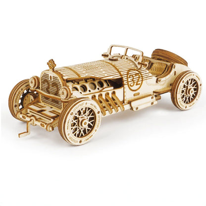 Train Model 3D Wooden Puzzle Toy Assembly Locomotive Model Building Kits for Children Kids Birthday Gift Wooden Building Toys