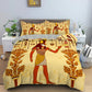Egyptian Bedding Set Ancient Egypt Civilization Duvet Cover Characters Home Textiles Bedclothes 2/3PCS
