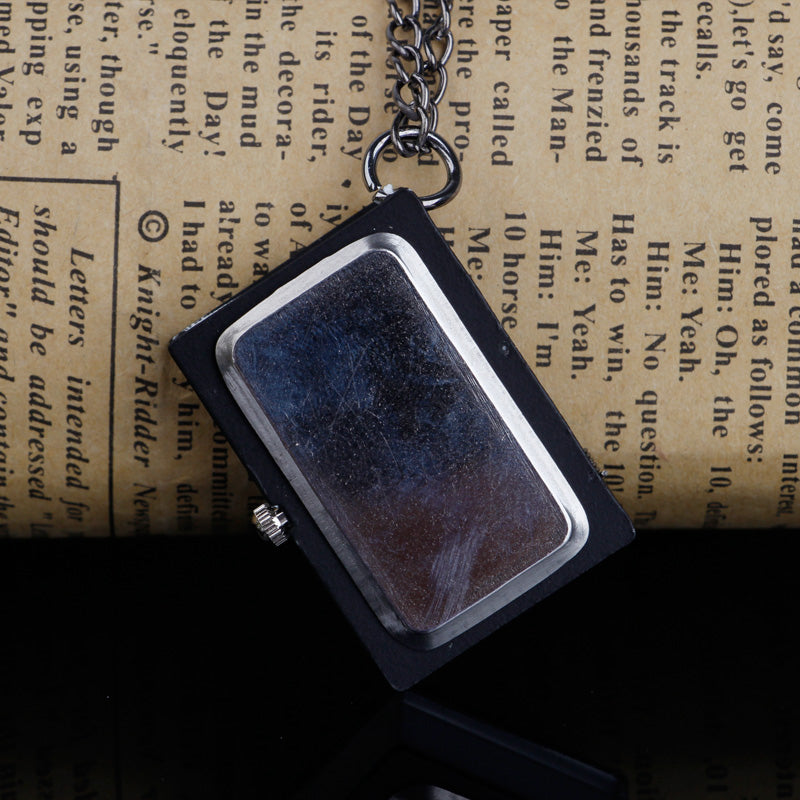 Death Note Steampunk Antique Clock for necklace chain Pocket Watch For Men and Women Best Gifts
