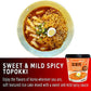 Yopokki Instant Rabokki Cup (Sweet Mild Spicy, Cup of 2) Korean Street food with sweet and moderately spicy sauce Ramen Noodle Topokki Rice Cake - Quick & Easy to Prepare