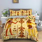 Egyptian Bedding Set Ancient Egypt Civilization Duvet Cover Characters Home Textiles Bedclothes 2/3PCS
