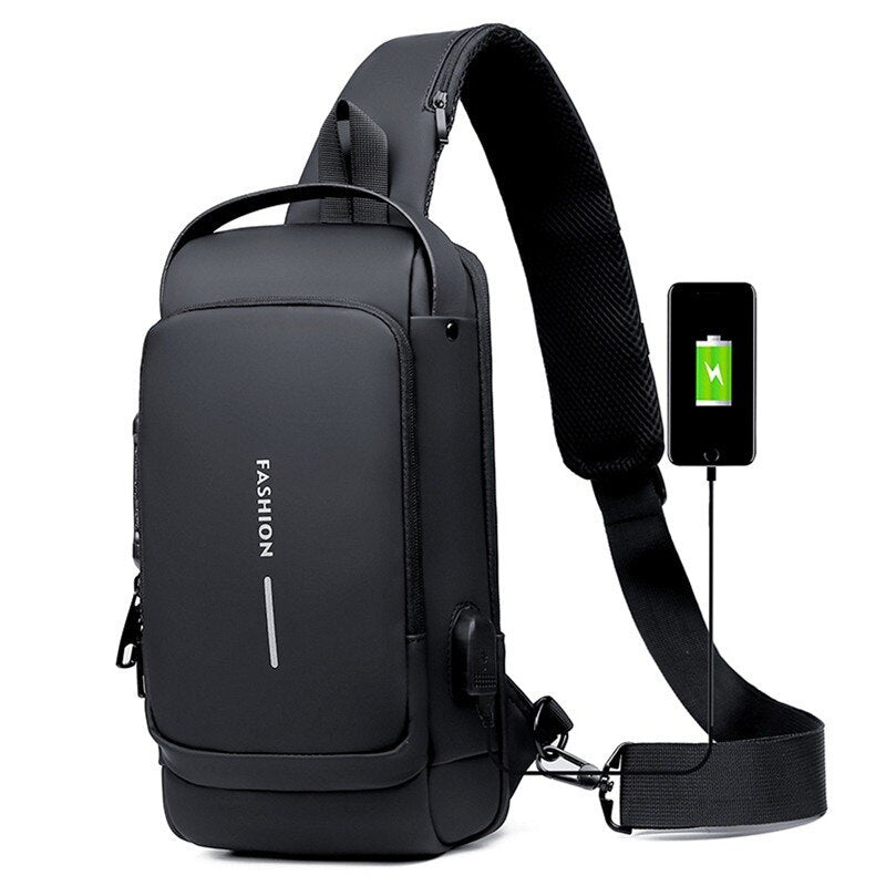 Sling Backpack Cross Body Shoulder Chest Bag Anti-theft Travel Motorcycle Rider Waterproof Oxford  Messenger Bags