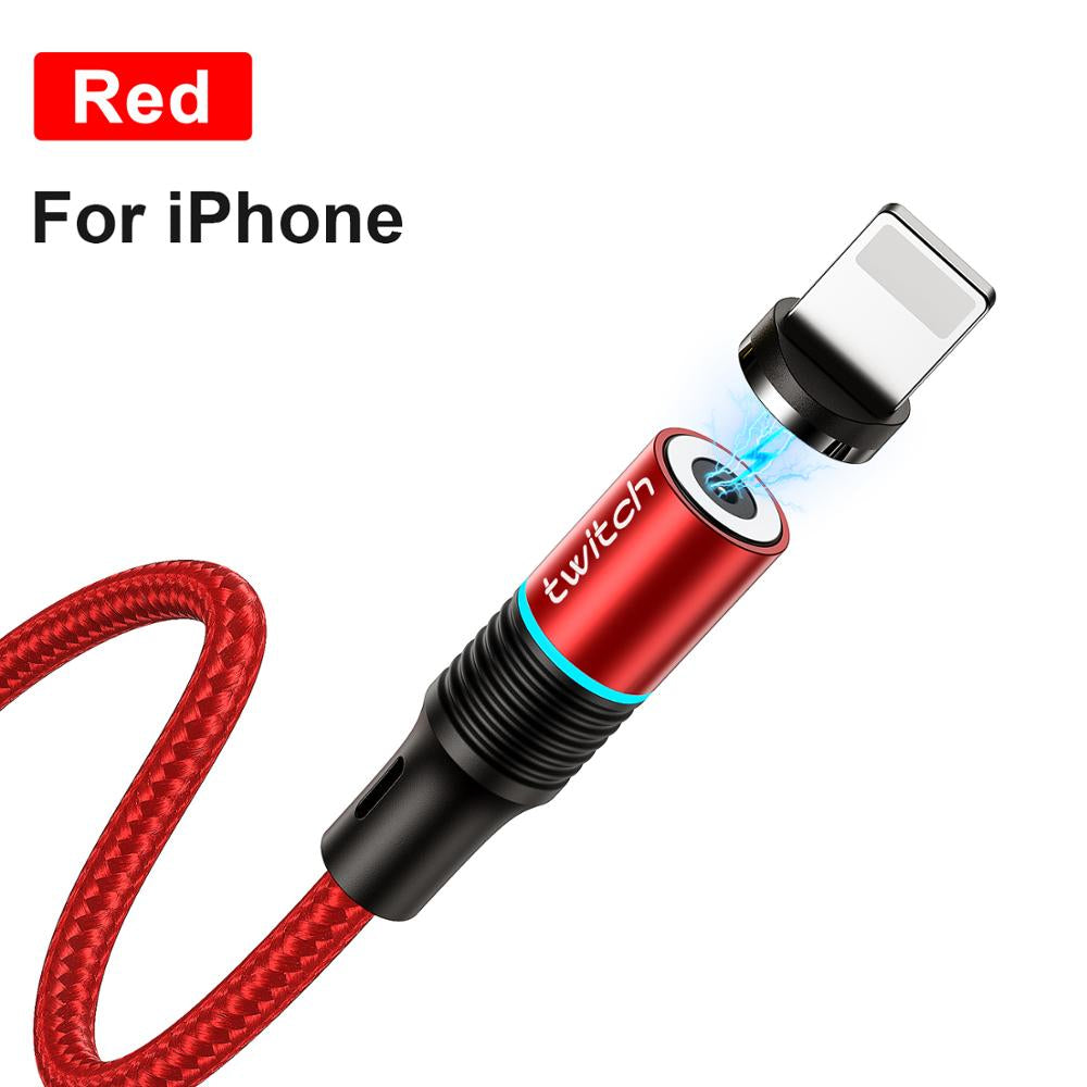 3M Magnetic Cable Micro USB Type C Fast Charging Type-C Magnet Charger Mobile Phone Cable USB C For Xiaomi iPhone 11 Xr Samsung