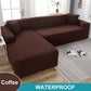 Waterproof Sofa Cover 1/2/3/4 Seater Sofa Cover for Living Room Elastic L Shaped Corner Sofa Cover Couch Cover for Sofa