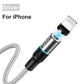 3M Magnetic Cable Micro USB Type C Fast Charging Type-C Magnet Charger Mobile Phone Cable USB C For Xiaomi iPhone 11 Xr Samsung