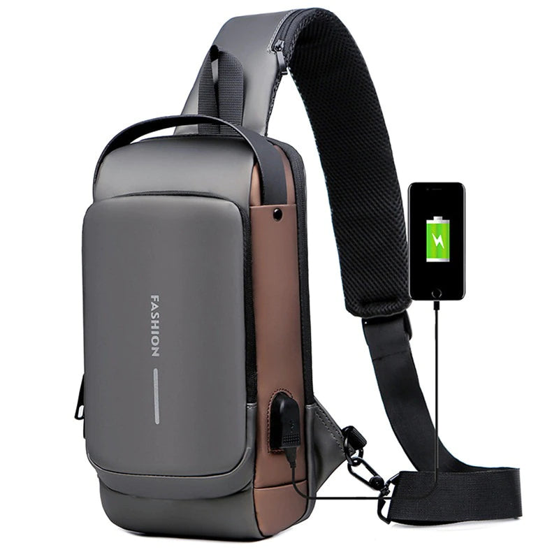 Sling Backpack Cross Body Shoulder Chest Bag Anti-theft Travel Motorcycle Rider Waterproof Oxford  Messenger Bags