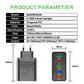 68W 5 Ports USB Charger Quick Charge EU/US Plug Wall Charger Fast Charging For IPhone Samsung Xiaomi Huawei Phone Charge Adapter