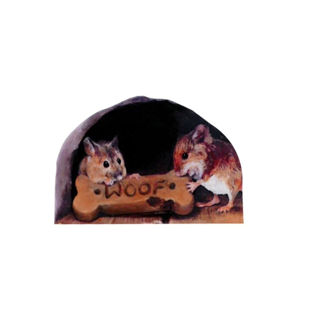 Funny Mouse Hole Wall Stickers Bedroom Kitchen Baseboard Home Decoration 3d Vinyl Wall Decals Diy Cartoon Rat Animal Mural Art