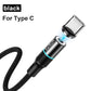 3M Magnetic Cable Micro USB Type C Fast Charging Type-C Magnet Charger Mobile Phone Cable USB C For Xiaomi iPhone 11 Xr Samsung