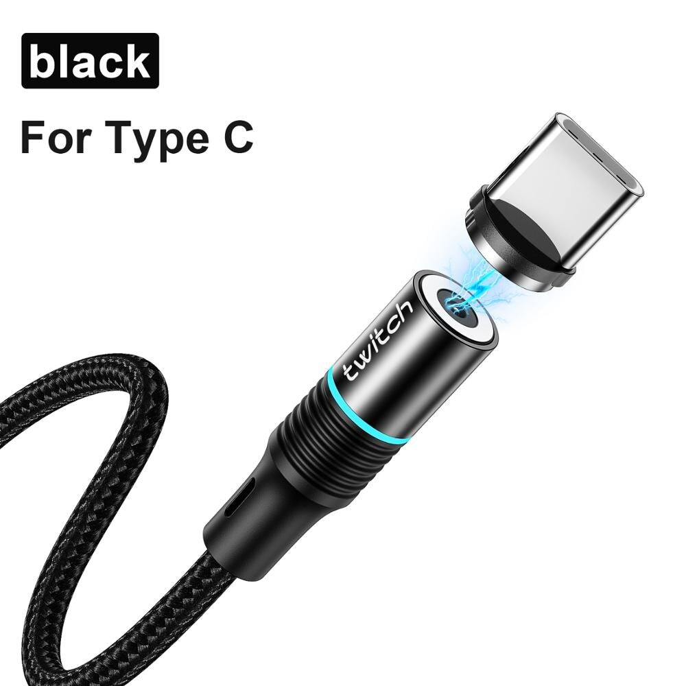 3M Magnetic Cable Micro USB Type C Fast Charging Type-C Magnet Charger Mobile Phone Cable USB C For Xiaomi iPhone 11 Xr Samsung