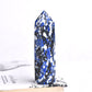 Hot Sale 1PC Natural Crystal Column Quartz Rock Mineral Specimen Crystal Point Quartz Rainbow Wand  Home Decor Reiki Healing Energy Stone