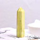 Hot Sale 1PC Natural Crystal Column Quartz Rock Mineral Specimen Crystal Point Quartz Rainbow Wand  Home Decor Reiki Healing Energy Stone
