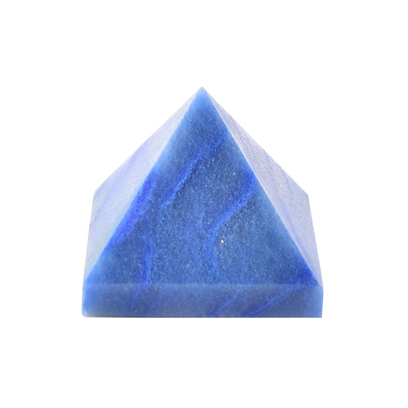 Hot Sale Natural Fluorite Crystal Pyramid Quartz Healing Stone Chakra Reiki Crystal Tiger Eye Point Home Decor Crafts Of Gem Stone 1PC