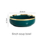 Ceramic Dinner Plates Dinnerware Set Dishes Luxury Green Food Dessert Plate Salad Soup Bowl Tableware Set for Restaurant Hotel
