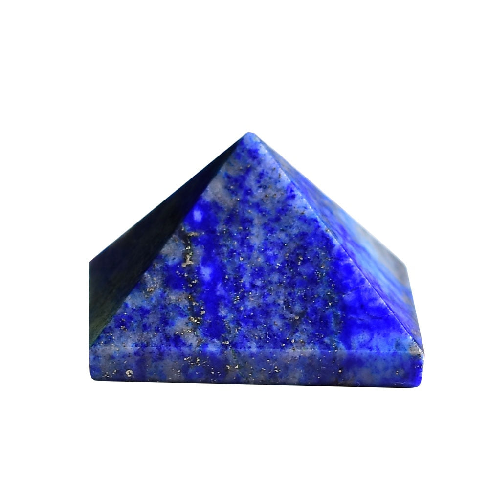 Hot Sale Natural Fluorite Crystal Pyramid Quartz Healing Stone Chakra Reiki Crystal Tiger Eye Point Home Decor Crafts Of Gem Stone 1PC
