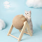 Pet supplies Cat Scratching Ball Toy Kitten Sisal Rope Ball Board Grinding Paws Toys Cats Scratcher Wear-resistant
