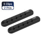 Cable Organizer Silicone USB Cable Winder Desktop Tidy Management Clips Cable Holder for Mouse Headphone Wire Organizer