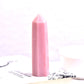 Hot Sale 1PC Natural Crystal Column Quartz Rock Mineral Specimen Crystal Point Quartz Rainbow Wand  Home Decor Reiki Healing Energy Stone