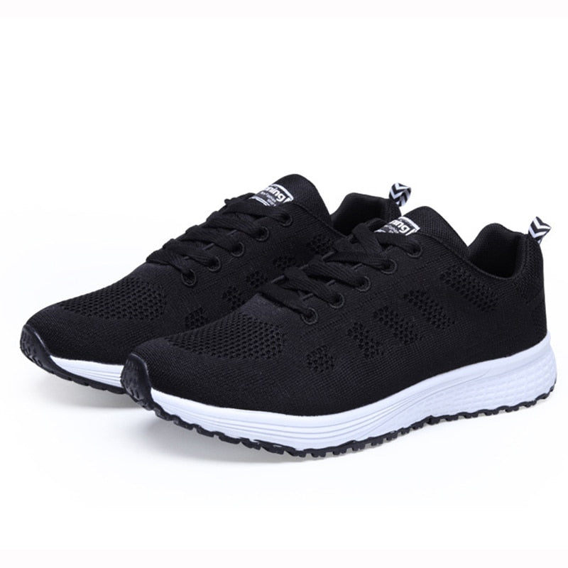 Women Sneakers Casual Shoes Flats Air Mesh Breathable Trainers Ladies Shoes Female Sneakers Women Shoes Basket Tenis Feminino