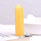 Hot Sale 1PC Natural Crystal Column Quartz Rock Mineral Specimen Crystal Point Quartz Rainbow Wand  Home Decor Reiki Healing Energy Stone