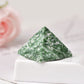 Hot Sale Natural Fluorite Crystal Pyramid Quartz Healing Stone Chakra Reiki Crystal Tiger Eye Point Home Decor Crafts Of Gem Stone 1PC
