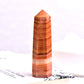Hot Sale 1PC Natural Crystal Column Quartz Rock Mineral Specimen Crystal Point Quartz Rainbow Wand  Home Decor Reiki Healing Energy Stone