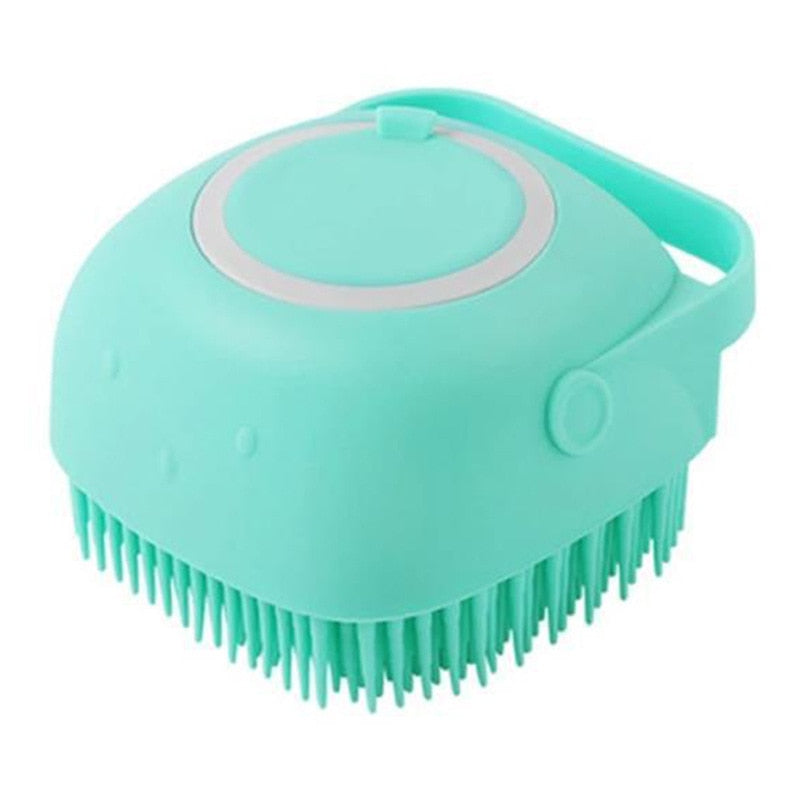 Pet supplies Bathroom  Puppy Big Dog Cat Bath Massage Gloves Brush Soft Safety Silicone Pet Accessories for Dogs Cats Tools