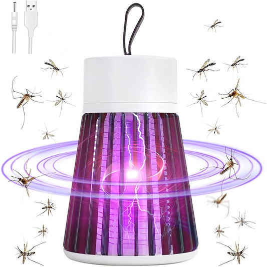 2025 Electric Shock Mosquito Killer Lamp USB Fly Trap Zapper Insect Killer Repellent Bedroom Outdoor Anti Mosquito Trap