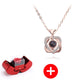 Valentine's Day 2025 Eternal Flower Apple Jewelry Box Christmas Gift Box Rose Flower Birthday Party
