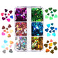 Valentines Day Mixed Love Heart Nail Glitter Red Flake Sequin Powder Decorative Accessories For Professional Nail Art Supplies