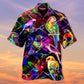 Summer Men&Shirts Cuban Collars Short Sleeves Fun Prints Open Animals Hawaiian Shirts Oversized Clothing Male Blouses