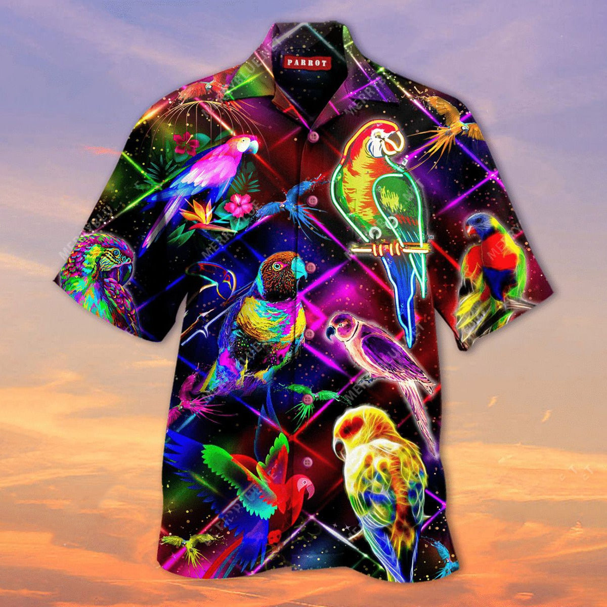 Summer Men&Shirts Cuban Collars Short Sleeves Fun Prints Open Animals Hawaiian Shirts Oversized Clothing Male Blouses