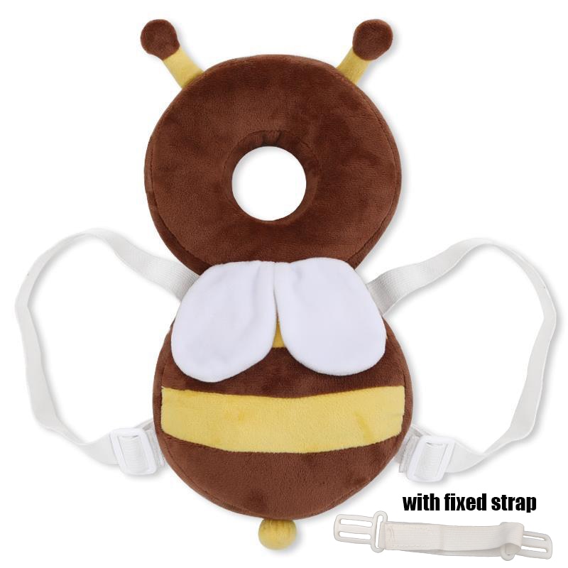 Head Back Protector Baby Protect Pillow Learn Walk Head Protector  Cushion Anti Fall Backward Cap Carry Cartoon Kids Safe Bibi