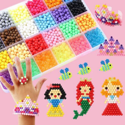 10 Colors 1000 Magical Water Mist Magic Beads Handmade Diy Magic Beads Educational Puzzle Children Toys