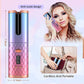 Hair Curler USB Rechargeable Portable Auto Curler LED Display Temperature