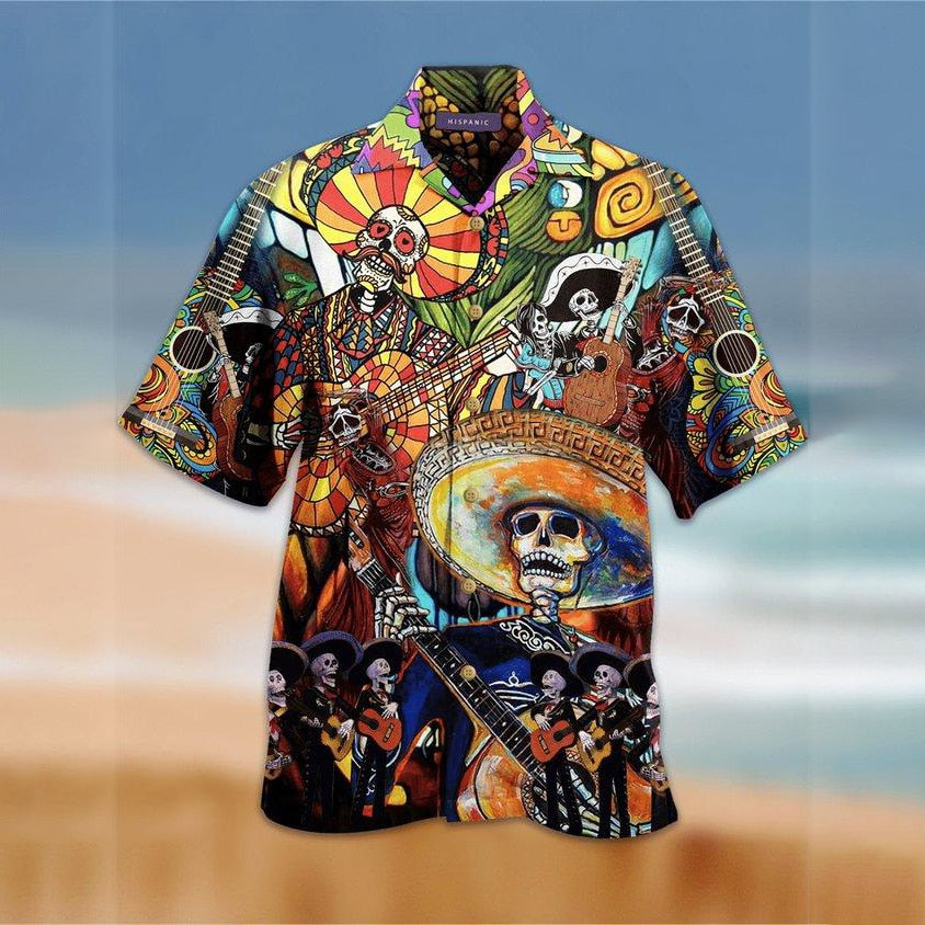 Summer Men&Shirts Cuban Collars Short Sleeves Fun Prints Open Animals Hawaiian Shirts Oversized Clothing Male Blouses