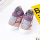 Baby Shoes Anti-slip Breathable Infant Crib Floor Socks with Rubber Sole for Children Girls Boys Mesh Shoes Soft Bottom Slippers