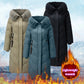 Fleece Jacket inside Pockets Women  Long Winter Coat Vest Long Sleeve Warm Down Hooded Winter Jackets for Women