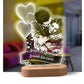 Valentine's Day Personalized 3D Lamp Custom Photo Night Light Heart LED Lamp Name Date On Anniversary Wedding Valentin Day Gift For Her or Him
